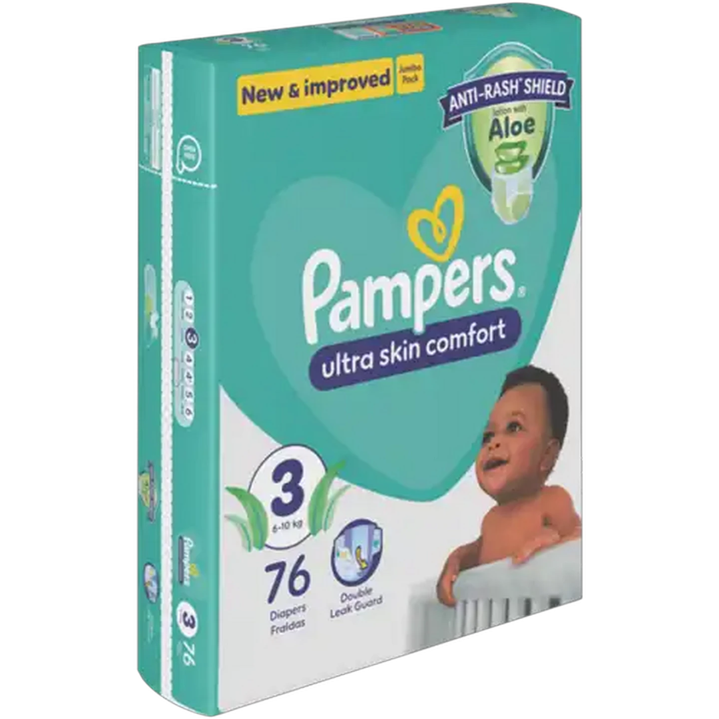 Image of Pampers Size 3 6-10kg Disposable Nappies 76-Pack