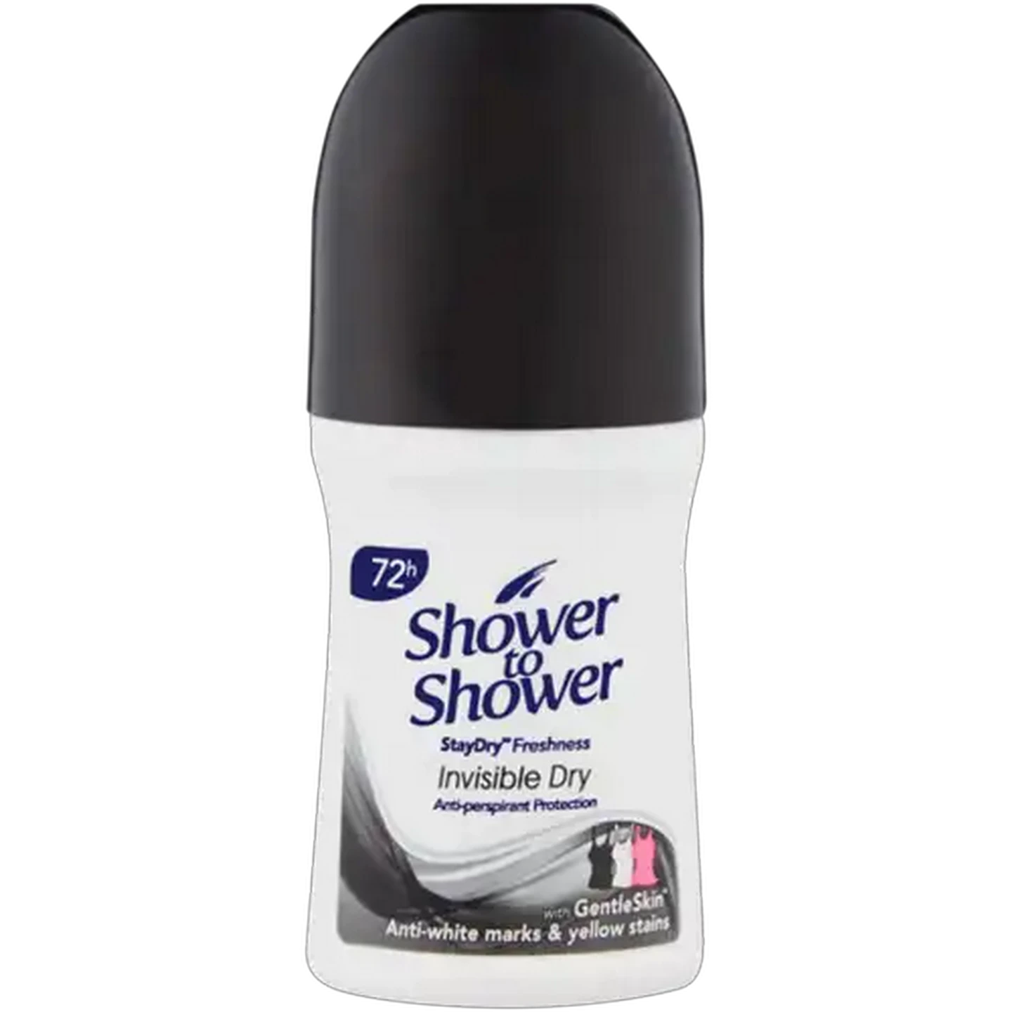 Image of Shower to Shower Invisible Dry Alcohol-Free Anti-Perspirant Roll-On 50ml