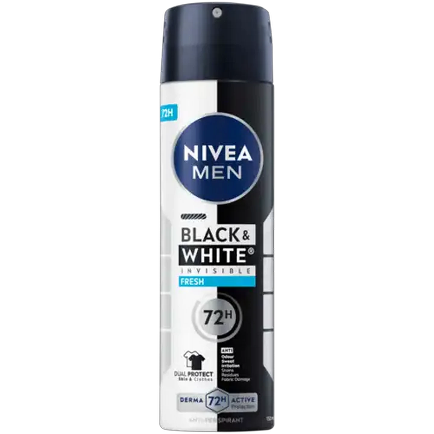 Image of NIVEA MEN Black & White Invisible Fresh Anti-Perspirant Spray 150ml