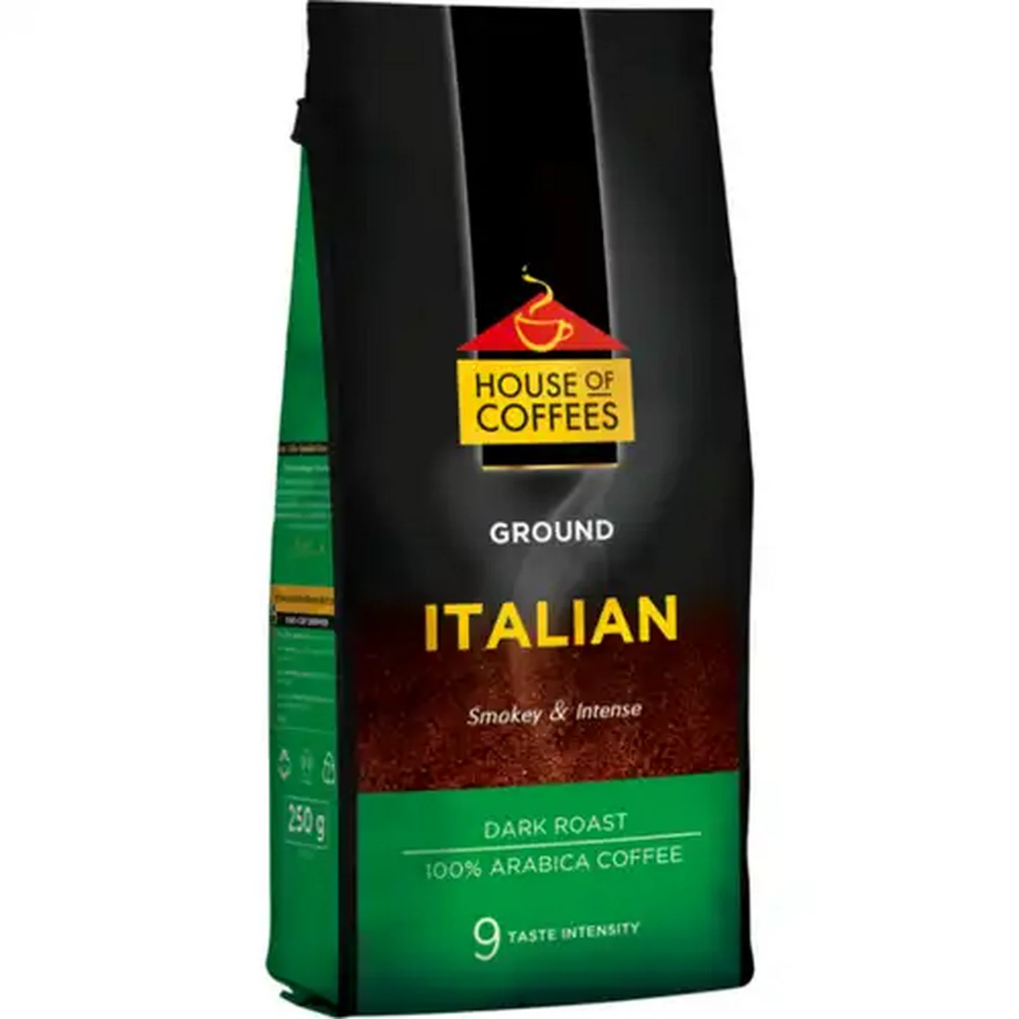 Image of House of Coffees Italian Ground Arabica Coffee 250g
