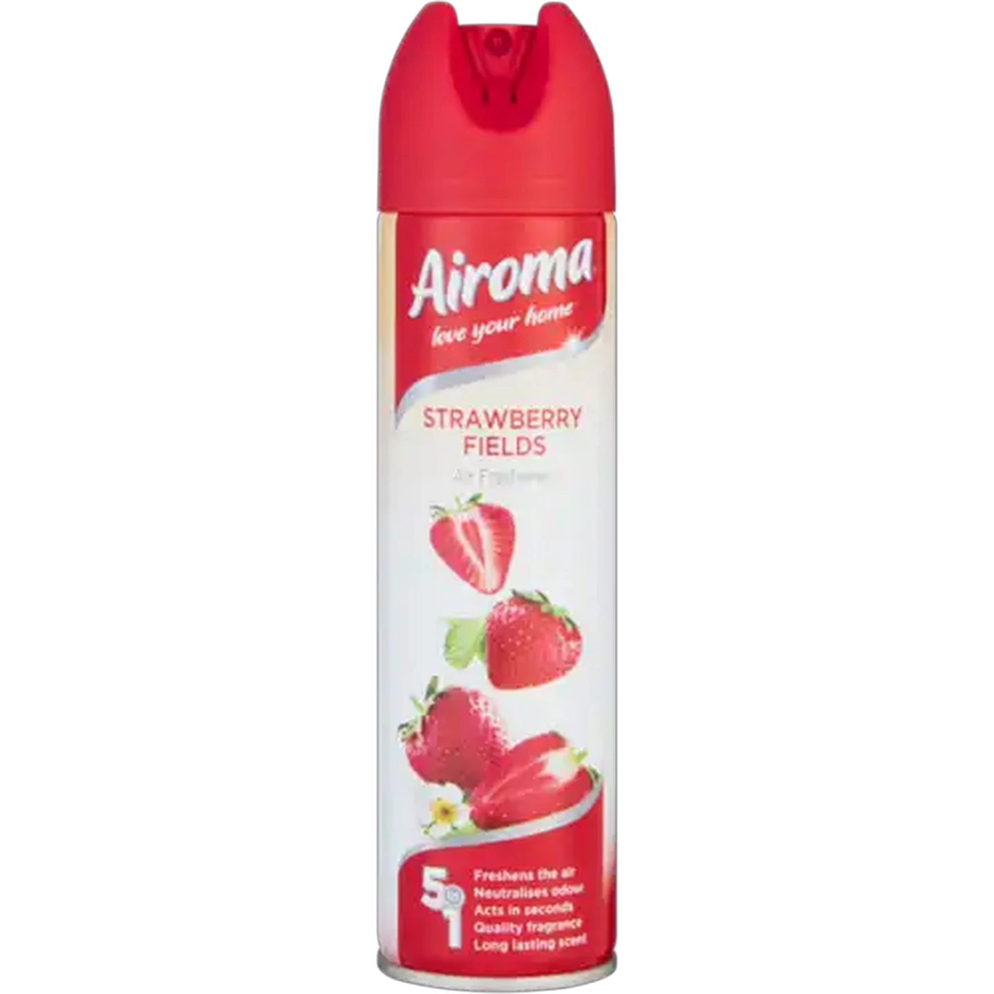 Image of Airoma Strawberry Fields 5-in-1 Air Freshener 210ml
