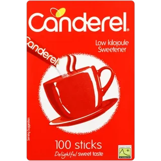 Canderel Low Kilojoule Sweetener Sticks 100 Pack