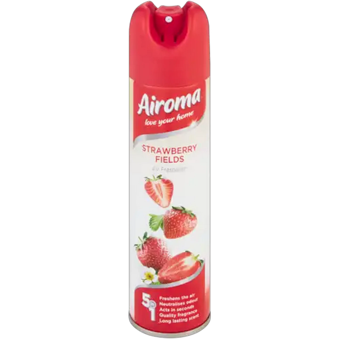 Image of Airoma Strawberry Fields 5-in-1 Air Freshener 210ml