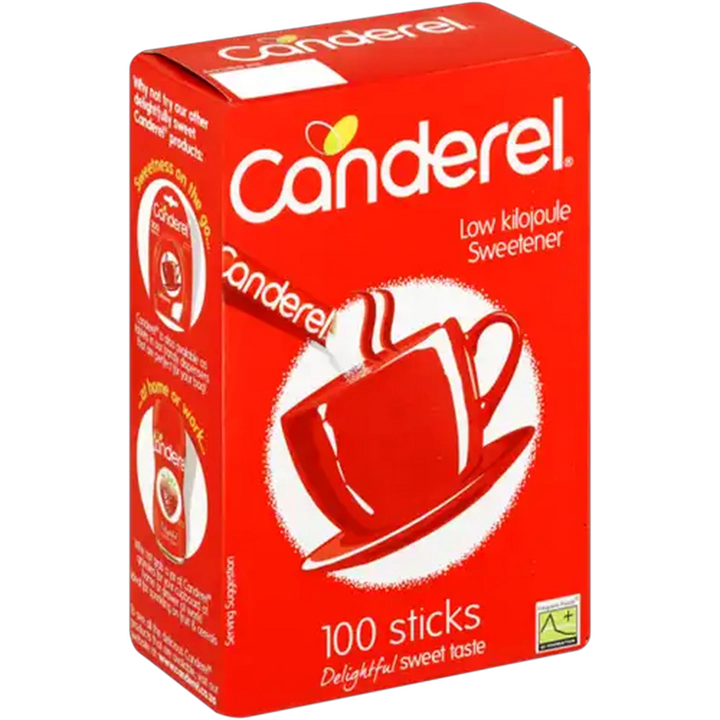 Image of Canderel Low Kilojoule Sweetener Sticks 100 Pack