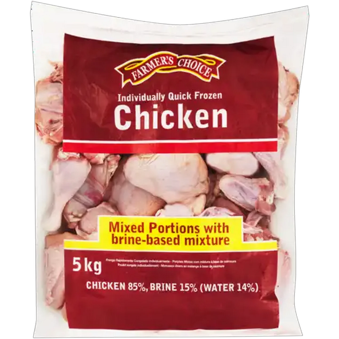 Image of Farmer's Choice Frozen Chicken Mixed Portions 5kg