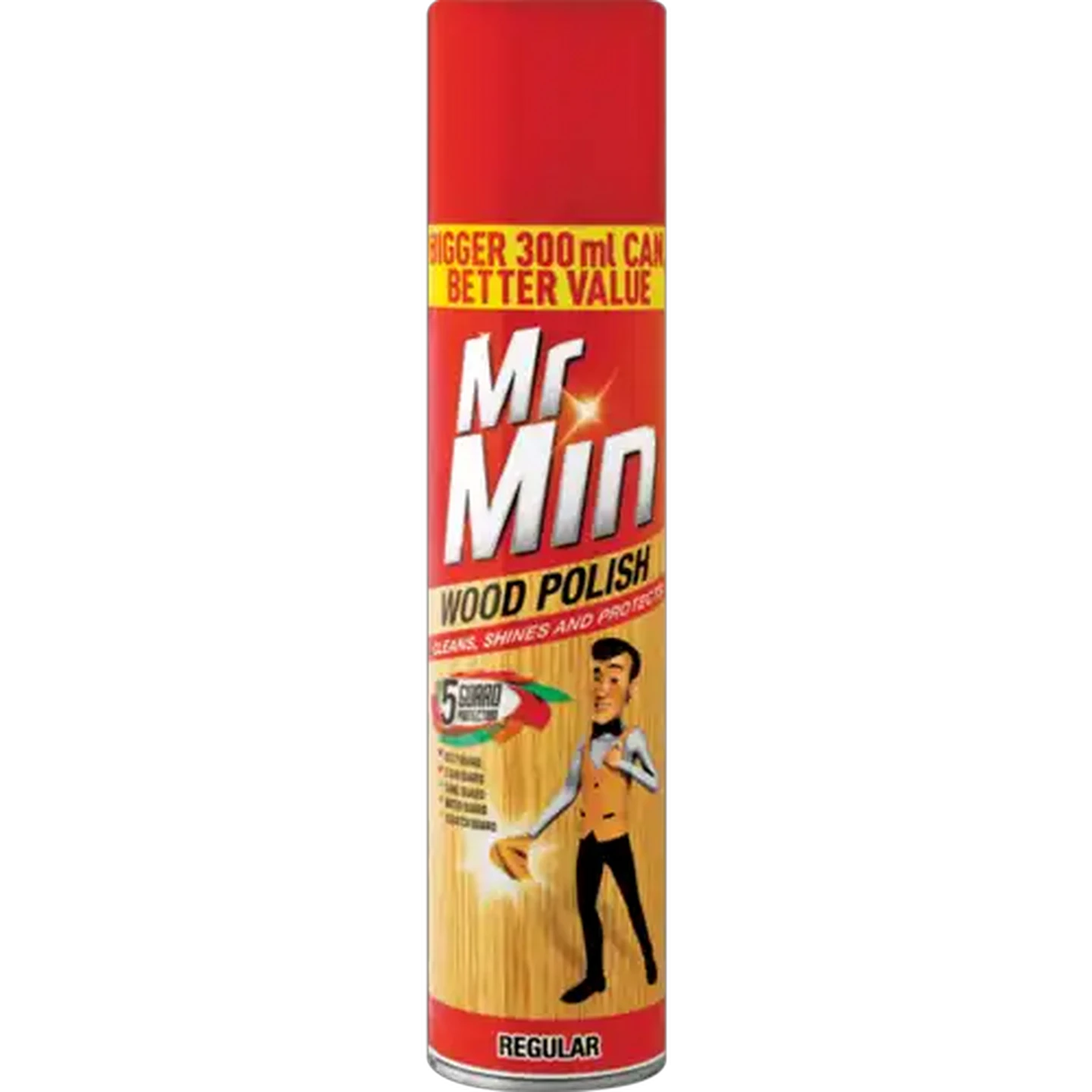 Image of Mr. Min 5 Guard Protection Regular Wood Polish 300ml