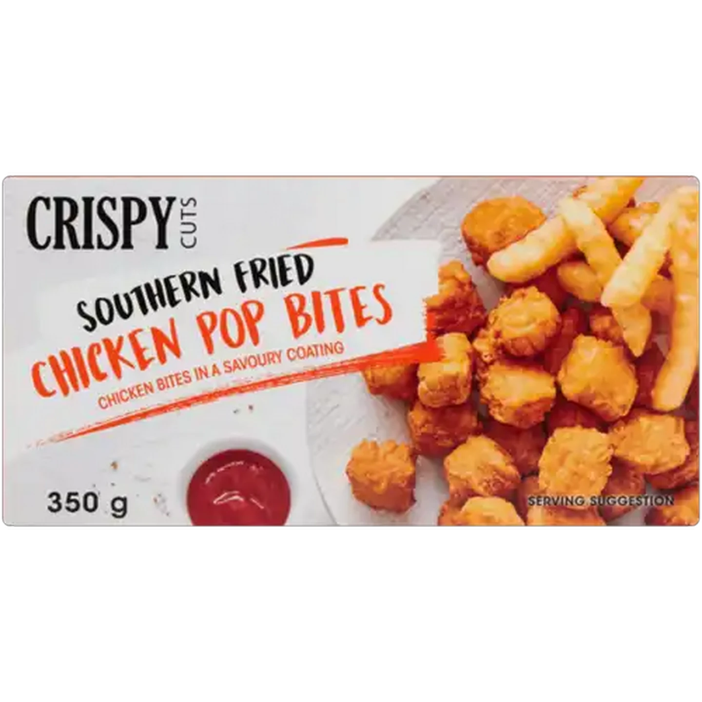 Image of Crispy Cuts Frozen Southern Fried Chicken Pop Bites 350g