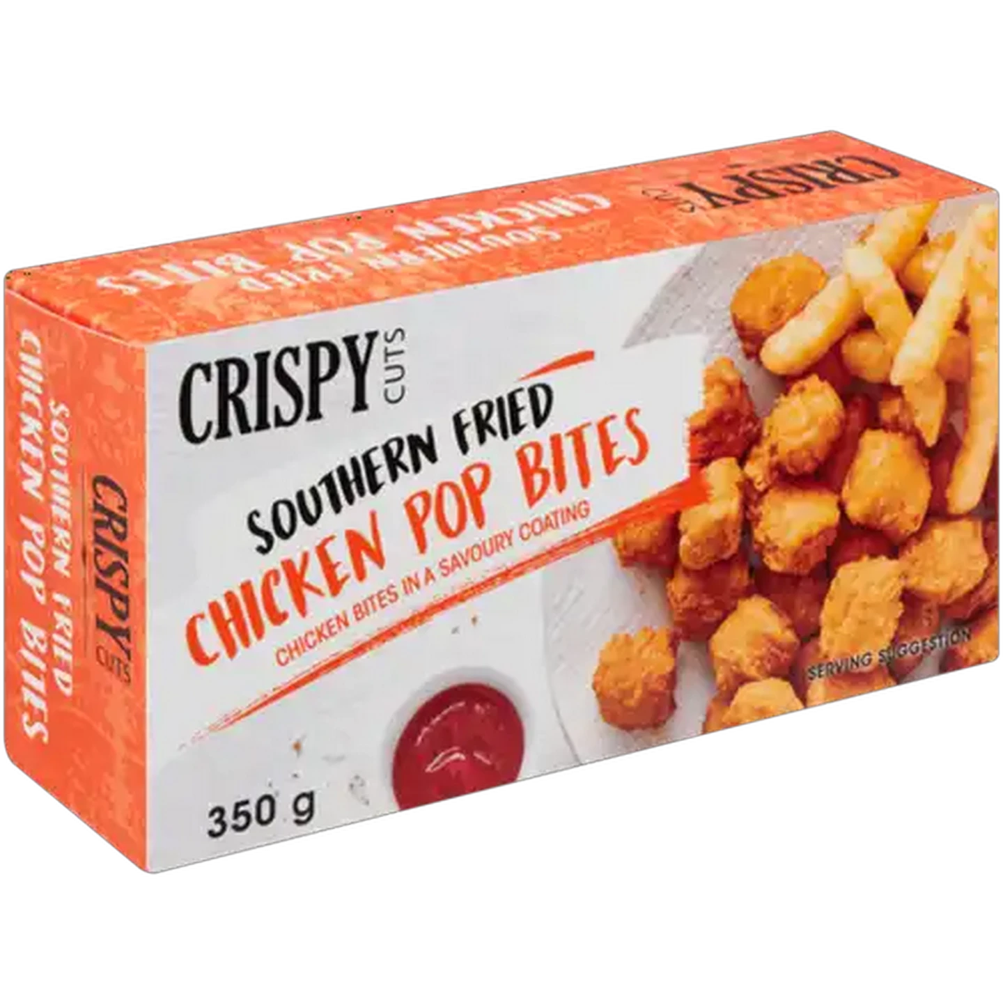 Image of Crispy Cuts Frozen Southern Fried Chicken Pop Bites 350g