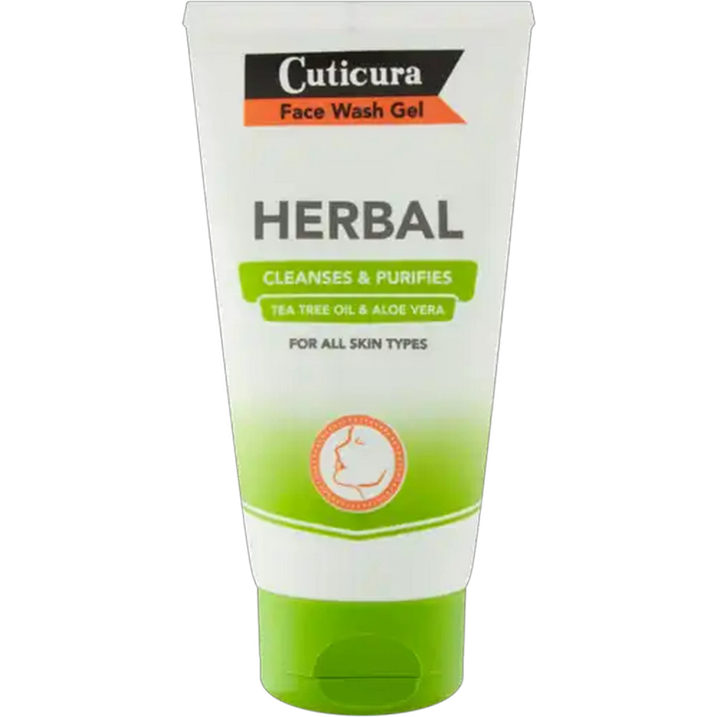 Image of Cuticura Herbal Cleanses & Purifies Enhanced Cleaning Face Wash Gel 150ml