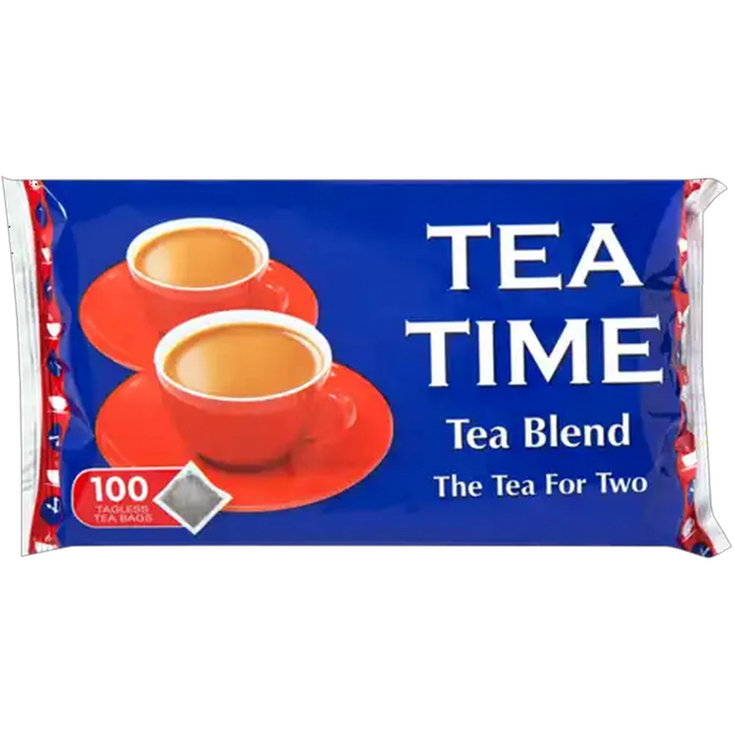 Image of Tea Time Tea Blend Tagless Teabags 100 Pack