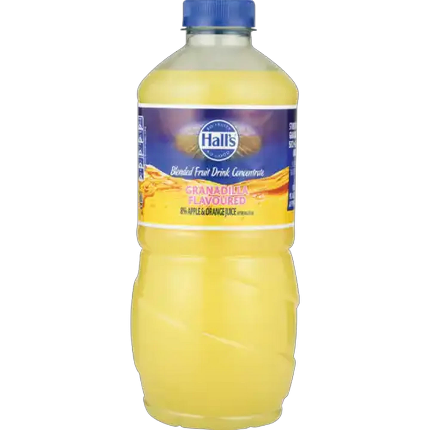 Image of Hall's Granadilla Flavoured Blended Fruit Drink Concentrate 1.25L