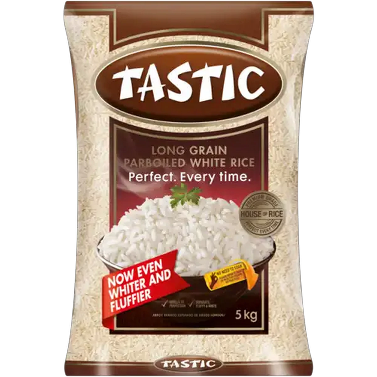 Shoprite ZA | Tastic Long Grain Parboiled Rice 5kg