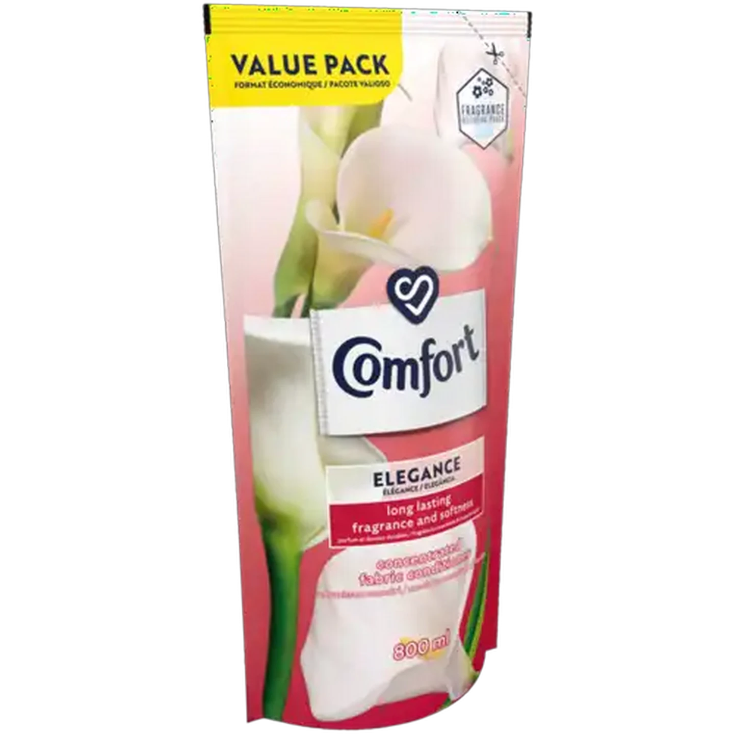 Image of Comfort Elegance Concentrated Fabric Conditioner Refill 800ml