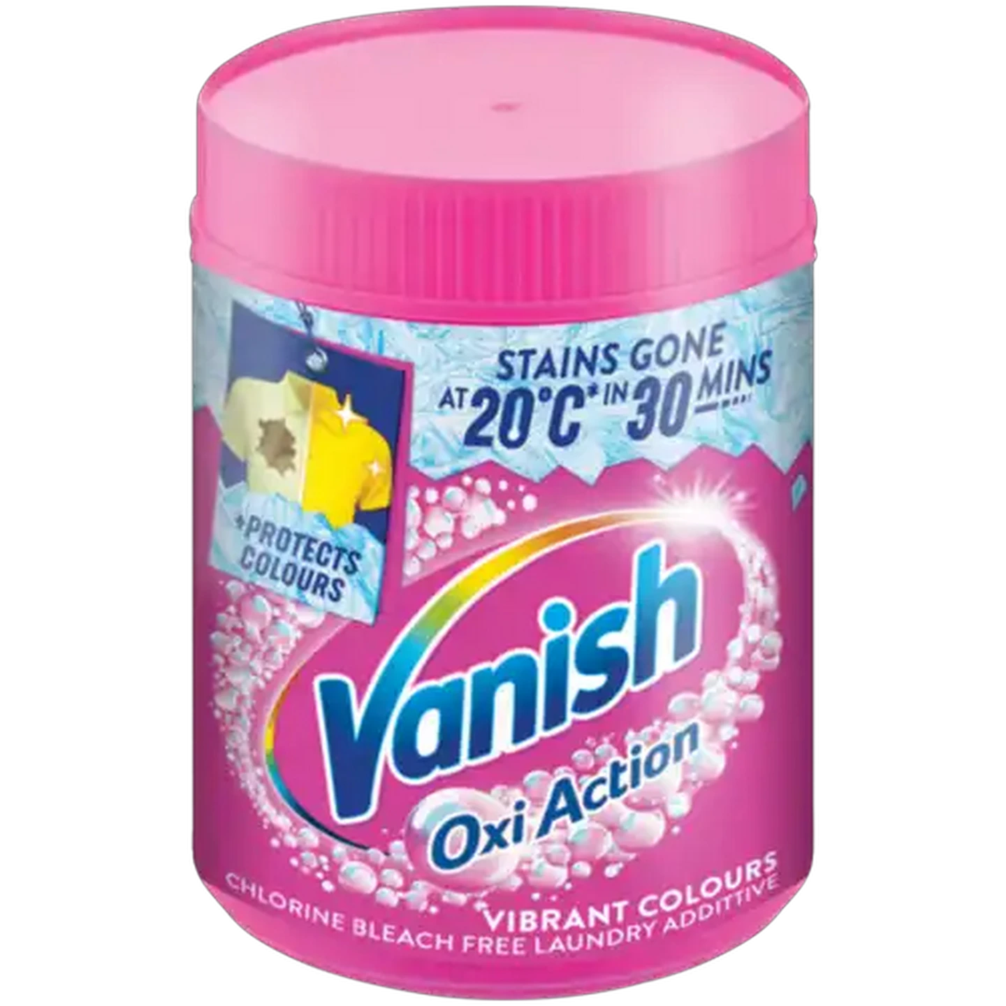 Image of Vanish Oxi Action Vibrant Colours Chlorine Bleach Free Laundry Additive 500g