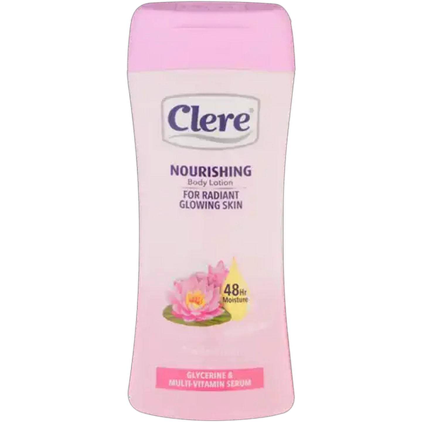 Image of Clere Glycerine Gel Enriched Powder Fresh Pampering Body Lotion Bottle 400ml