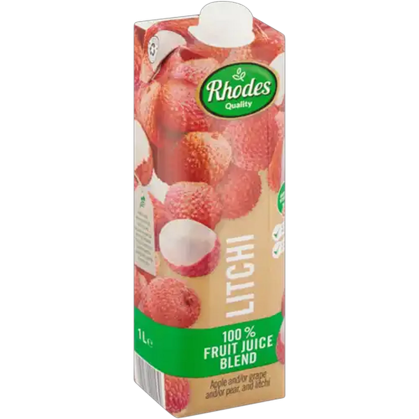 Image of Rhodes Quality Litchi 100% Fruit Juice Blend 1L