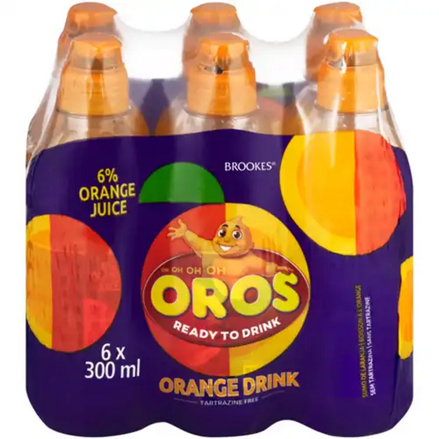Image of Oros Orange Drink 6 x 300ml