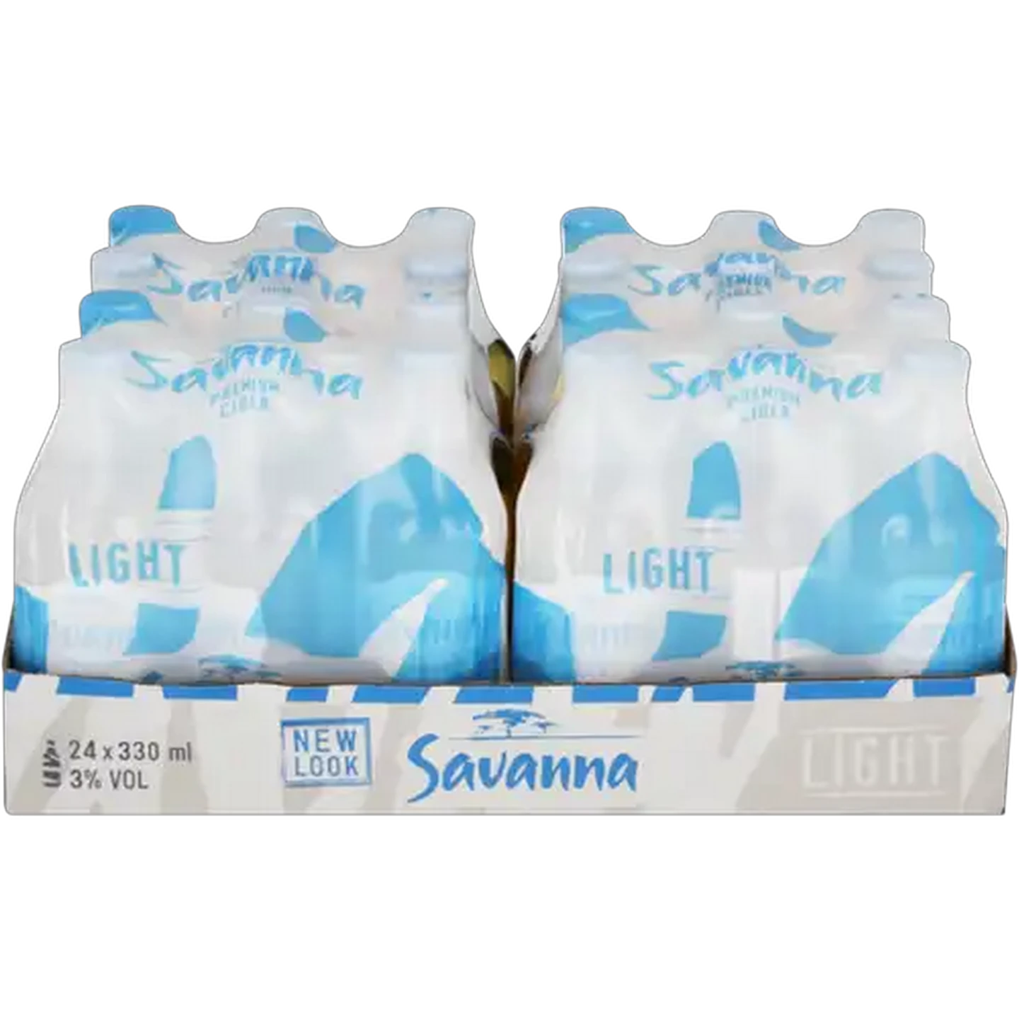 Image of Savanna Light Premium Cider Bottles 24 x 330ml