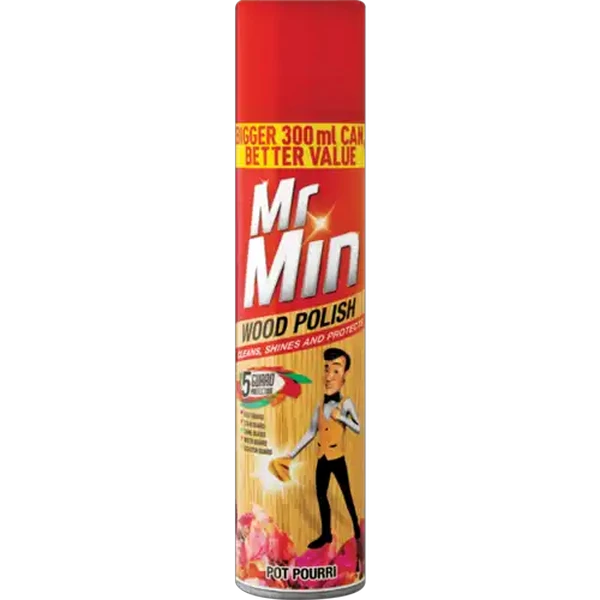 Mr. Min 5 Guard Protection Pot Pourri Scented Wood Polish 300ml