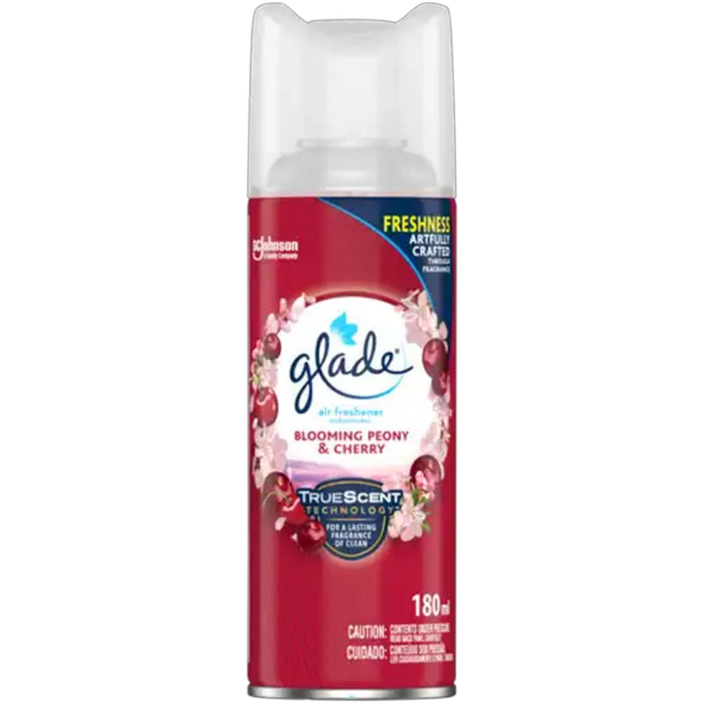 Image of Glade Blooming Peony & Cherry Air Freshener 180ml