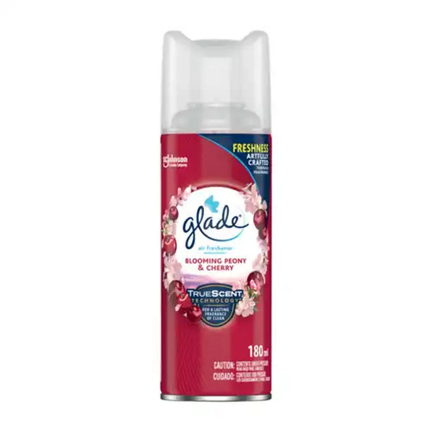 Image of Glade Blooming Peony & Cherry Air Freshener 180ml
