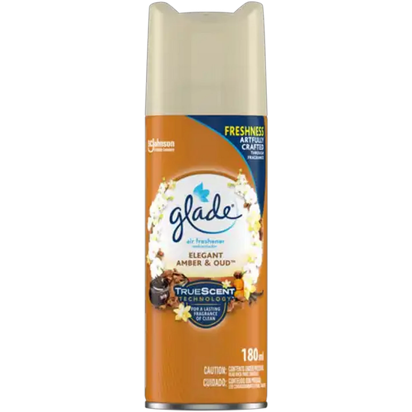 Image of Glade Elegant Amber & Oud Air Freshener 180ml