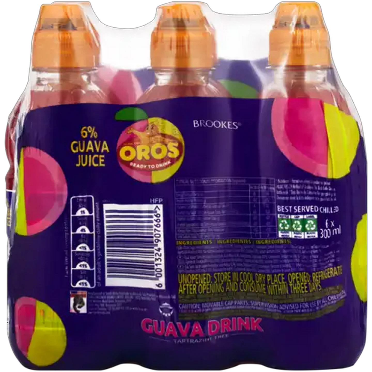 Image of Oros Guava Drink 6 x 300ml