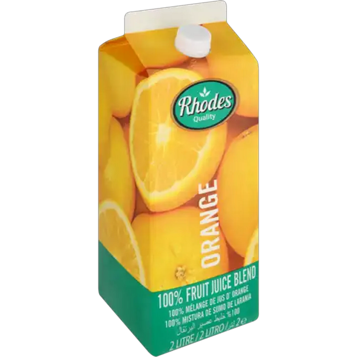 Image of Rhodes Quality Orange 100% Fruit Juice Blend 2L