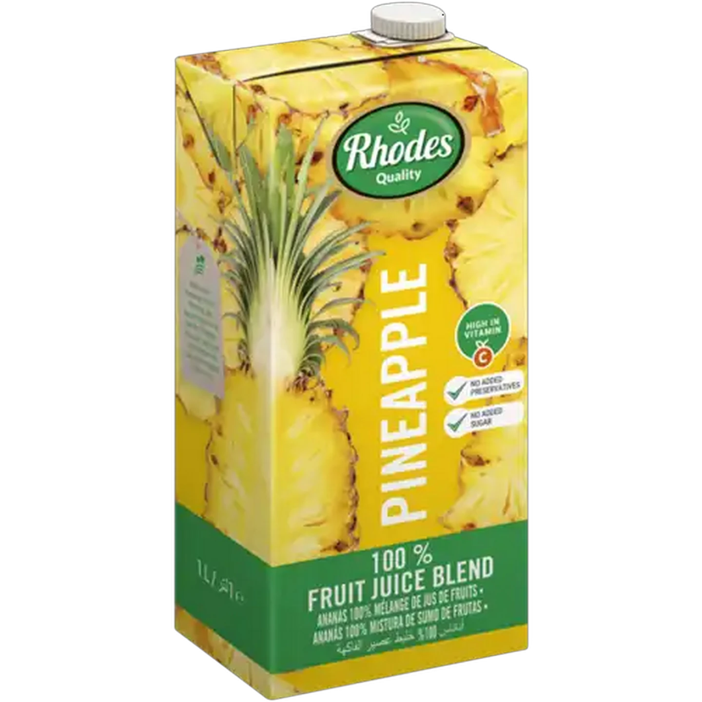 Image of Rhodes Quality Pineapple 100% Fruit Juice Blend 1L