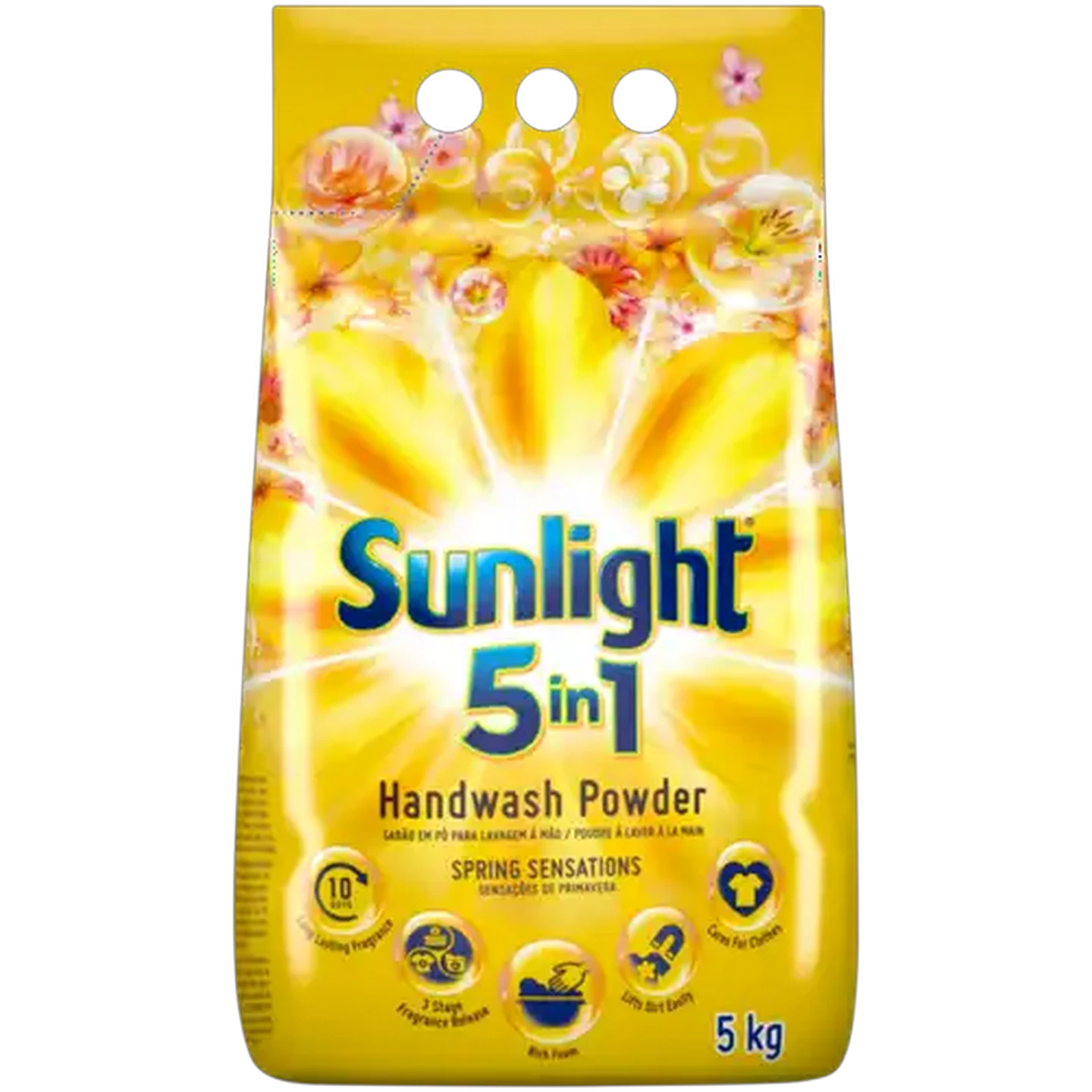 Image of Sunlight Spring Sensations 5-in-1 Handwash Powder 5kg