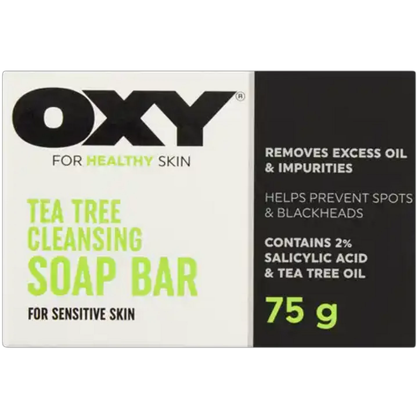 Image of OXY Tea Tree Cleansing Facial Bar 75g