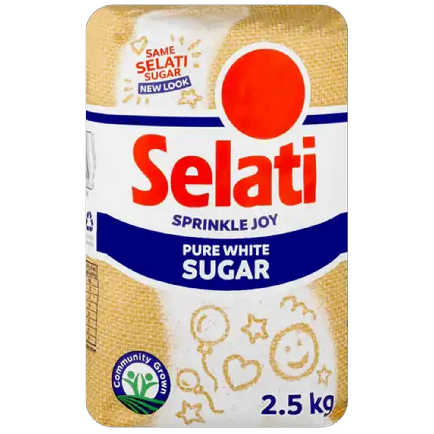 Image of Selati Pure White Sugar Bag 2.5kg