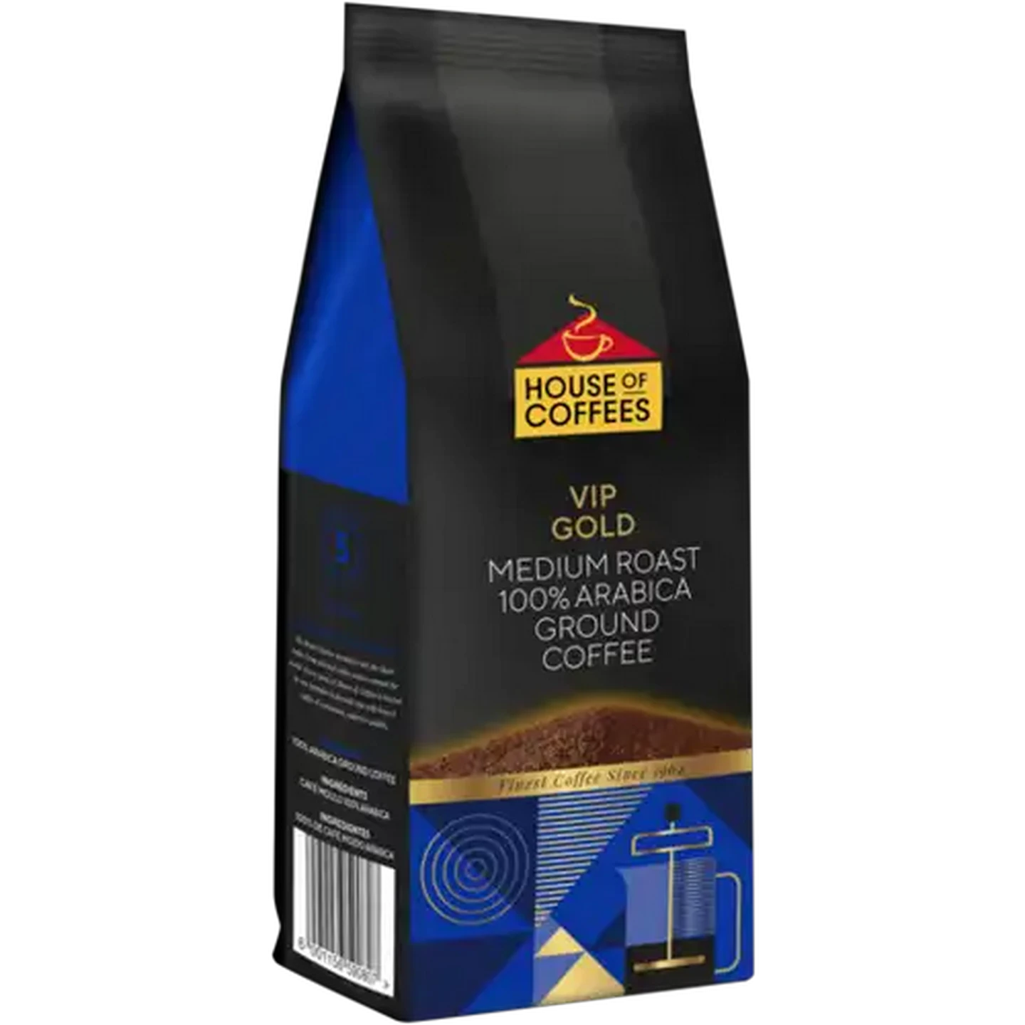 Image of House of Coffees VIP Gold Ground Arabica Coffee 250g