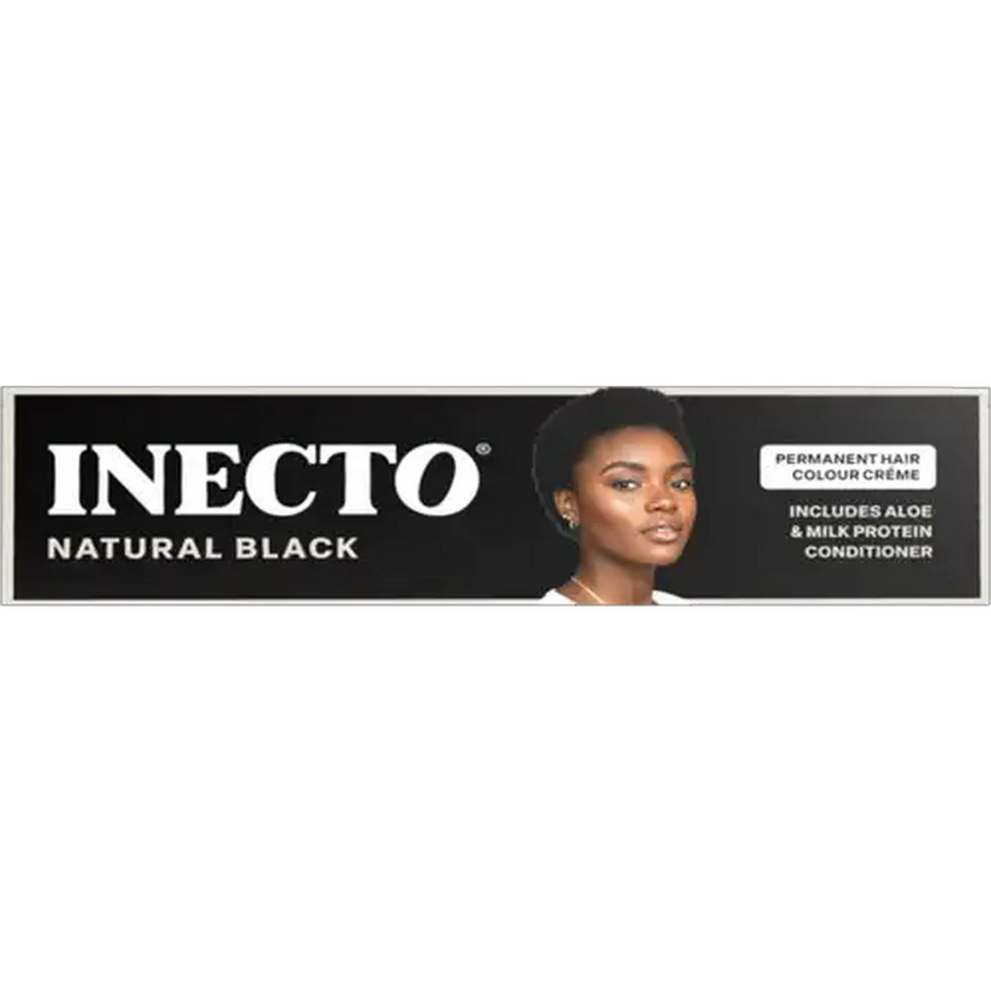 Image of Inecto Natural Black Permanent Hair Colour Crème 50ml