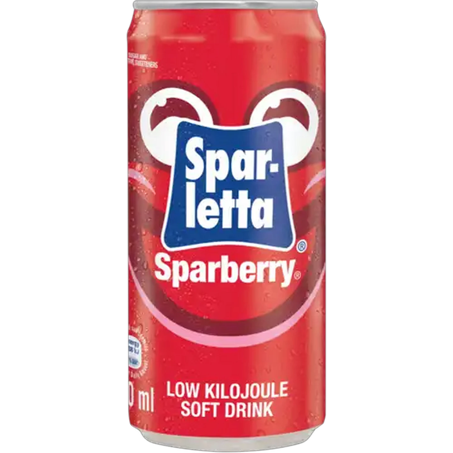 Image of Sparletta Sparberry Flavoured Soft Drink Can 300ml
