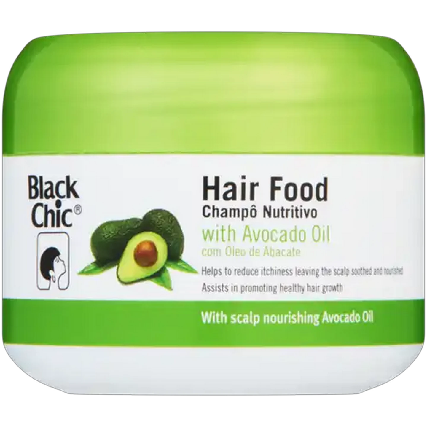 Image of Black Chic Hair Food With Avocado Oil 125ml