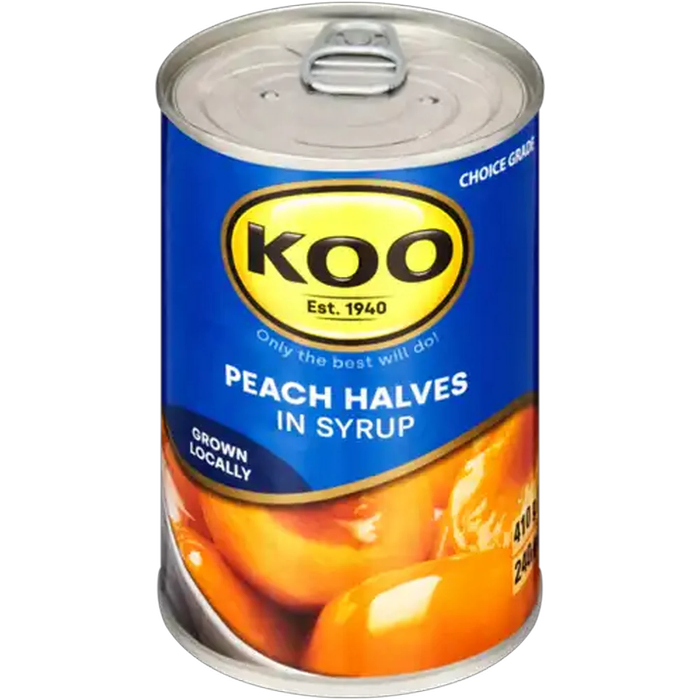 Image of KOO Peach Halves In Syrup 410g