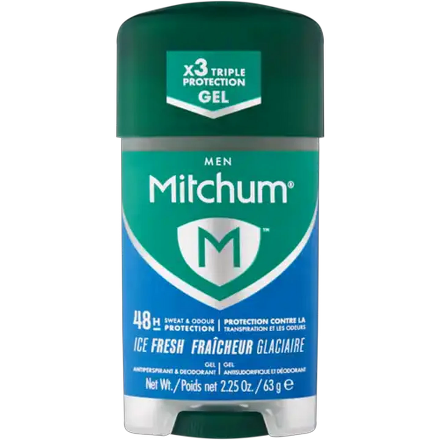 Image of Mitchum Men Ice Fresh Antiperspirant & Deodorant Gel 63g