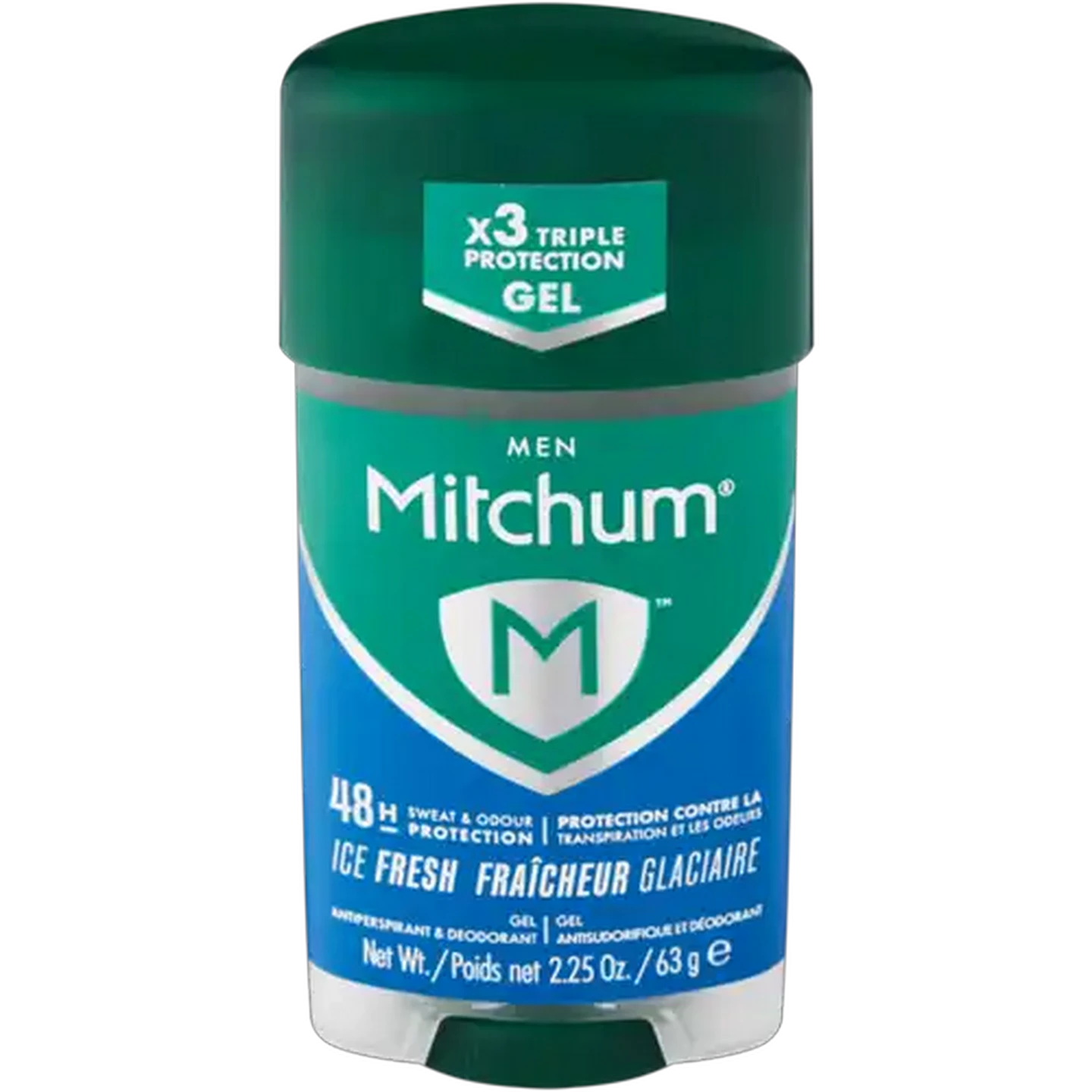 Image of Mitchum Men Ice Fresh Antiperspirant & Deodorant Gel 63g