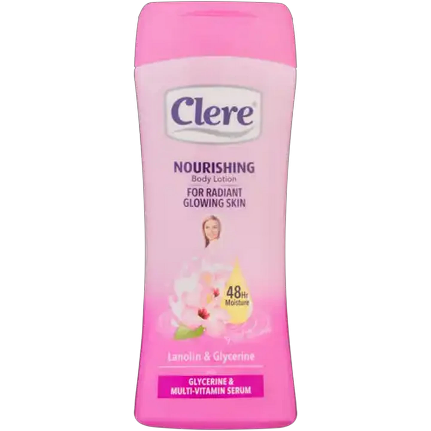 Image of Clere Triple Glycerine Enriched Lanolin & Glycerine Nourishing Body Lotion Bottle 400ml
