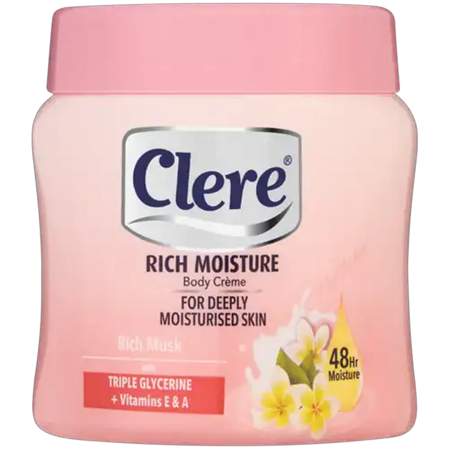 Image of Clere Rich Moisture Rich Musk Body Crème 300ml