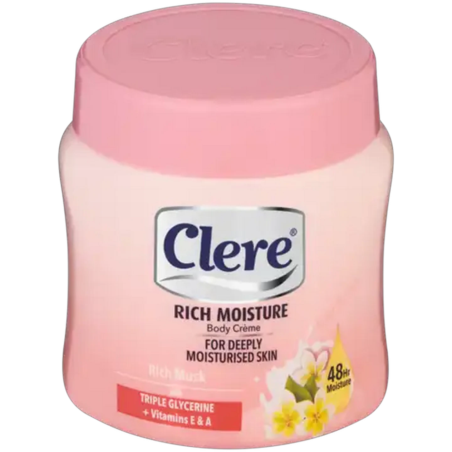 Image of Clere Rich Moisture Rich Musk Body Crème 300ml