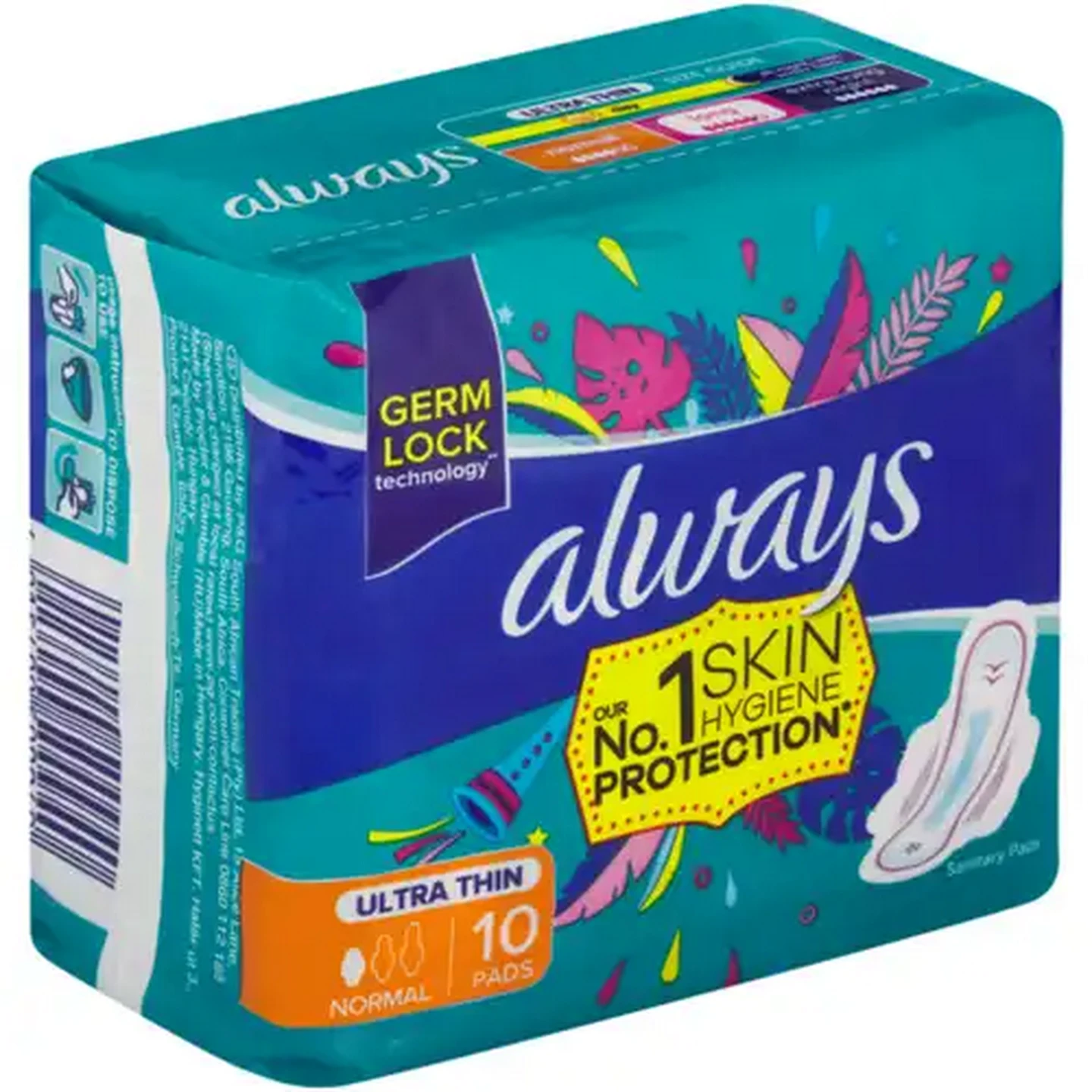 Image of Always Normal Ultra Thin Sanitary Pads 10 Pack