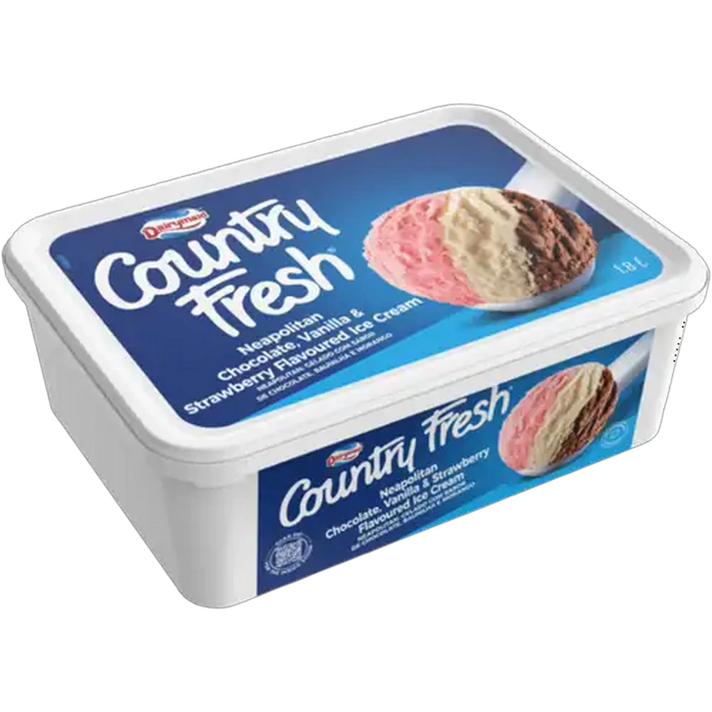 Image of Dairymaid Country Fresh Neapolitan Ice Cream 1.8L