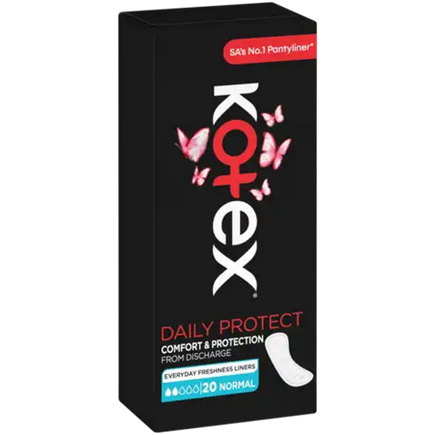 Image of Kotex Regular Panty Liners 20 Pack