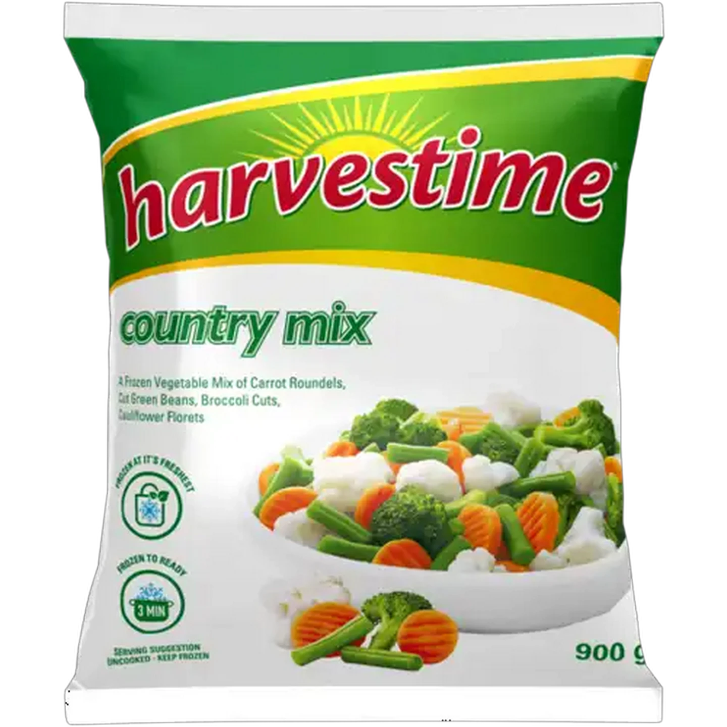 Image of Harvestime Frozen Country Mix 900g