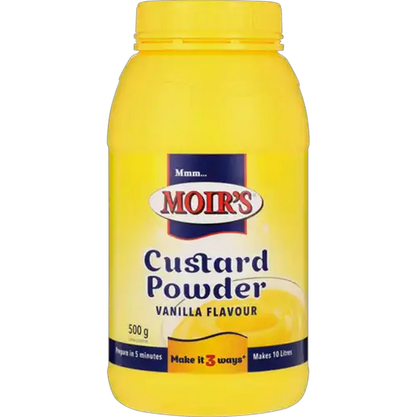 Image of Moir's Vanilla Custard Powder Tub 500g