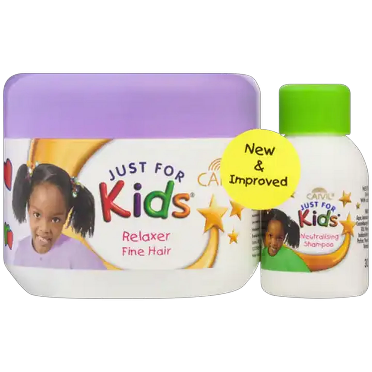 Image of Caivil Just For Kids Fine Hair Shampoo & Relaxer 200ml