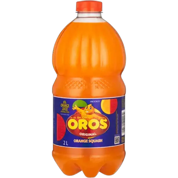 Oros Orange Flavoured Concentrated Squash 2L