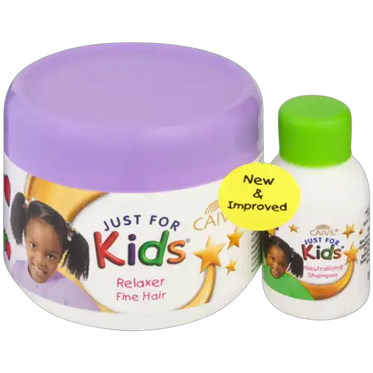Image of Caivil Just For Kids Fine Hair Shampoo & Relaxer 200ml